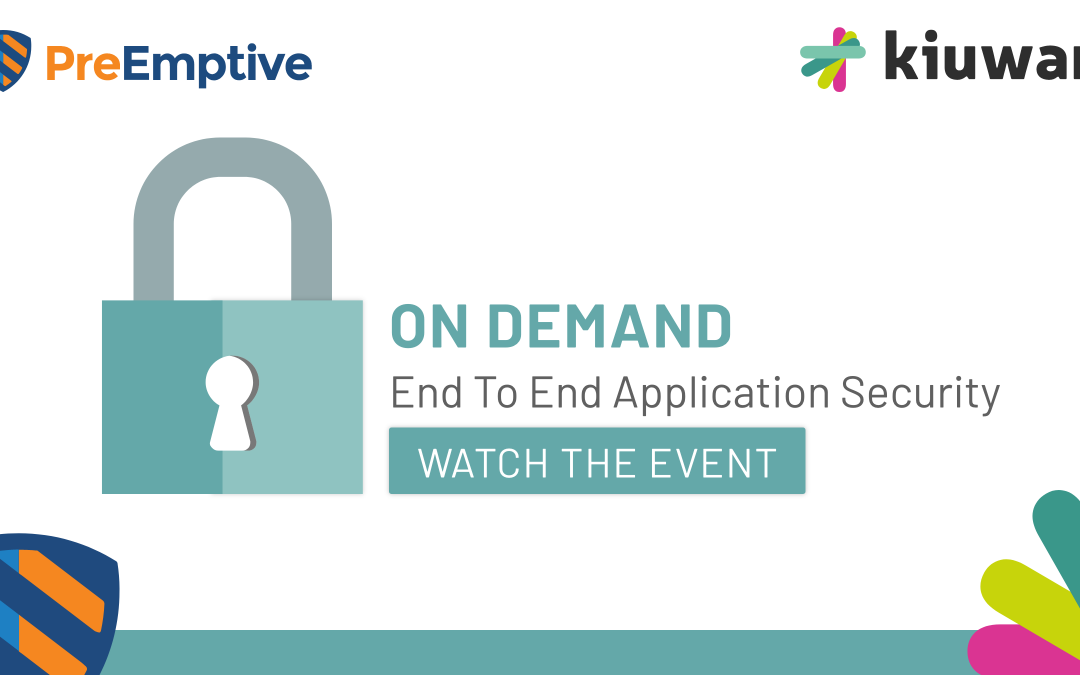 On Demand Webinar: End To End Application Security