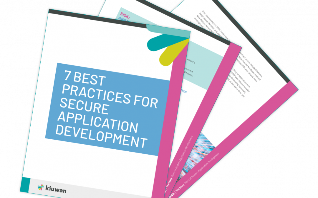 7 best practices for application development