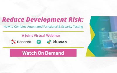 On-Demand: Reduce Development Risk: How To Combine Automated Functional & Security Testing