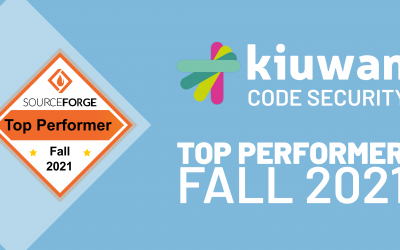 Kiuwan Code Security Wins a 2021 Top Performer Award