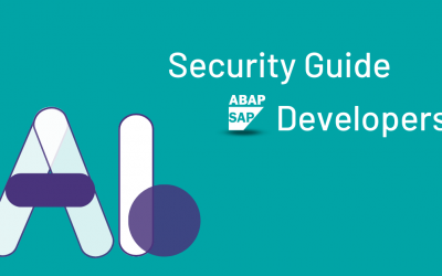 Security Guide for ABAP/SAP Developers