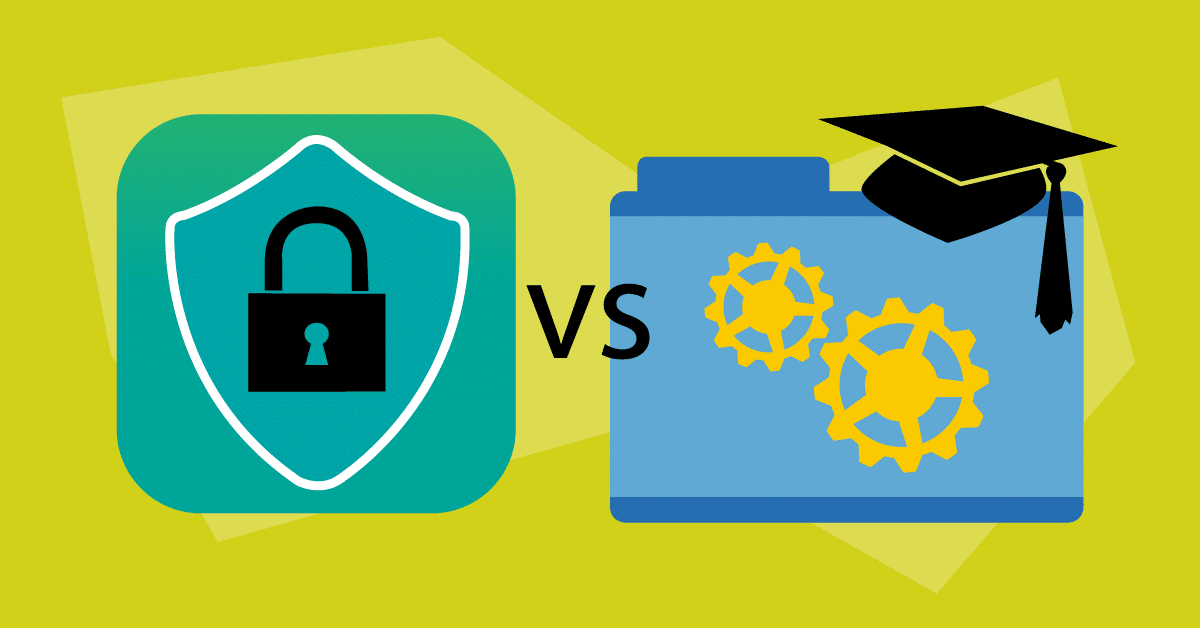 security software development graphic