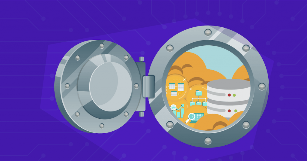Database security principles and practices graphic