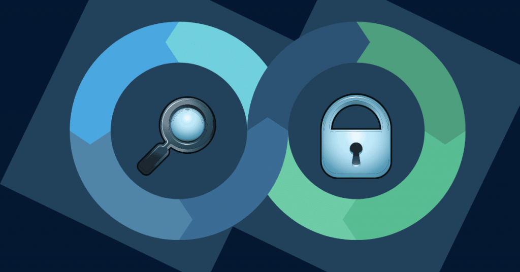 DevSecOps modeling graphic