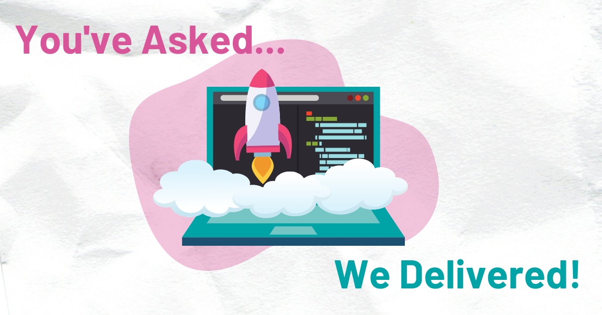 Announcing API release graphic