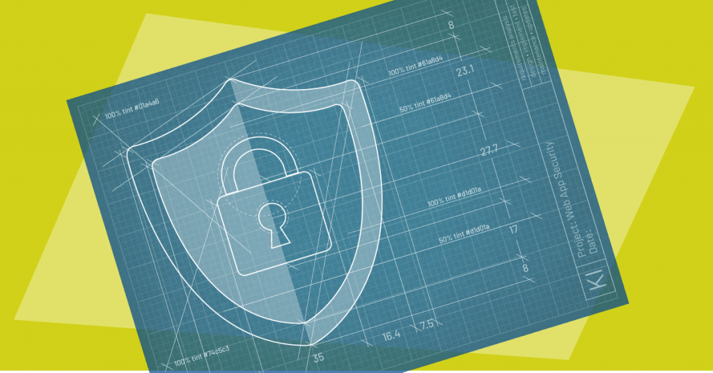 Creating web app security blueprint blog graphic