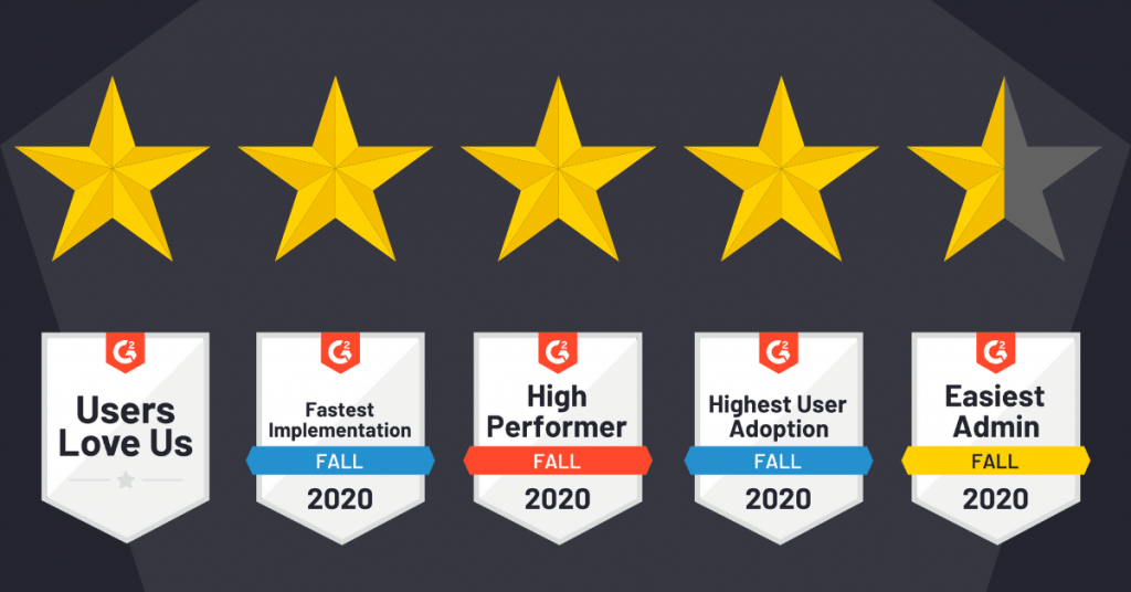 Fall 2020 G2 badge graphic