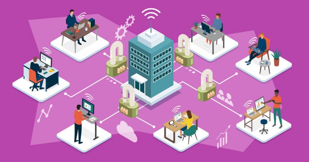 Securing remote access graphic