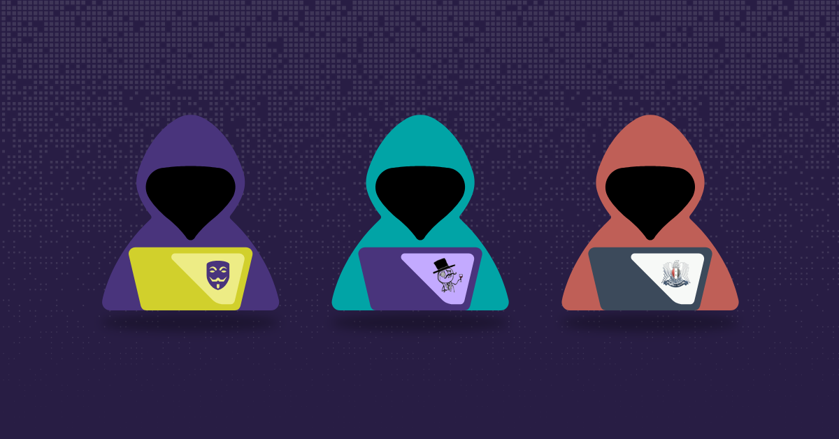Notorious hacking groups blog graphic