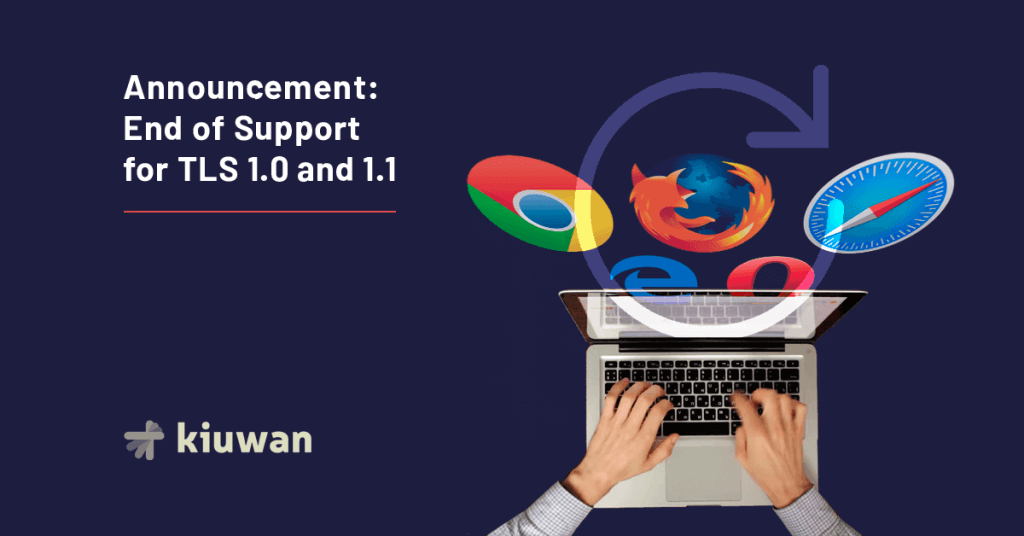 End of Support for TLS graphic
