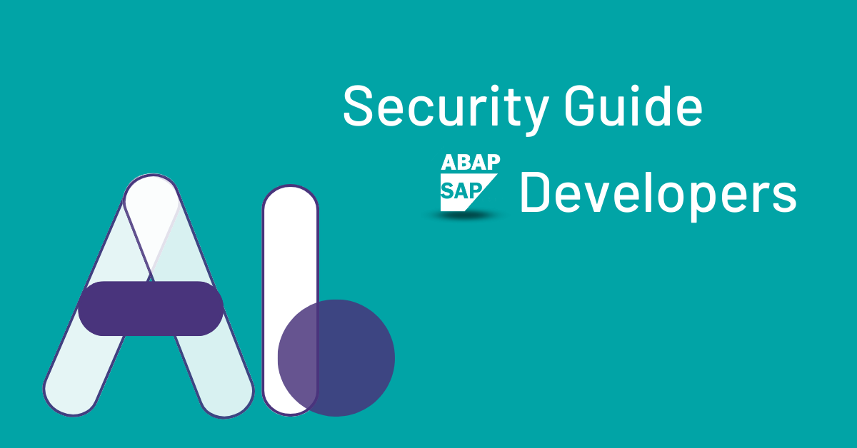 Security Guide for ABAP?SAP Developers